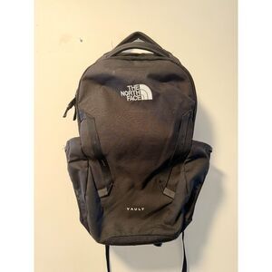 The North Face Vault Backpack Black Pre-Owned Great Condition